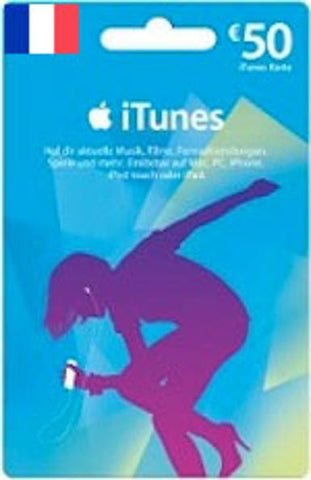 iTunes u20ac50 Gift Card FR