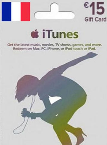 iTunes u20ac15 Gift Card FR