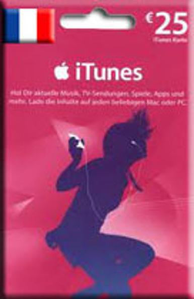 iTunes u20ac25 Gift Card FR