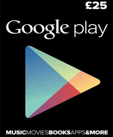 Google Play &pound;25