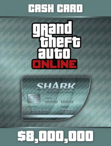 Grand Theft Auto V GTA: Megalodon Shark Cash Card